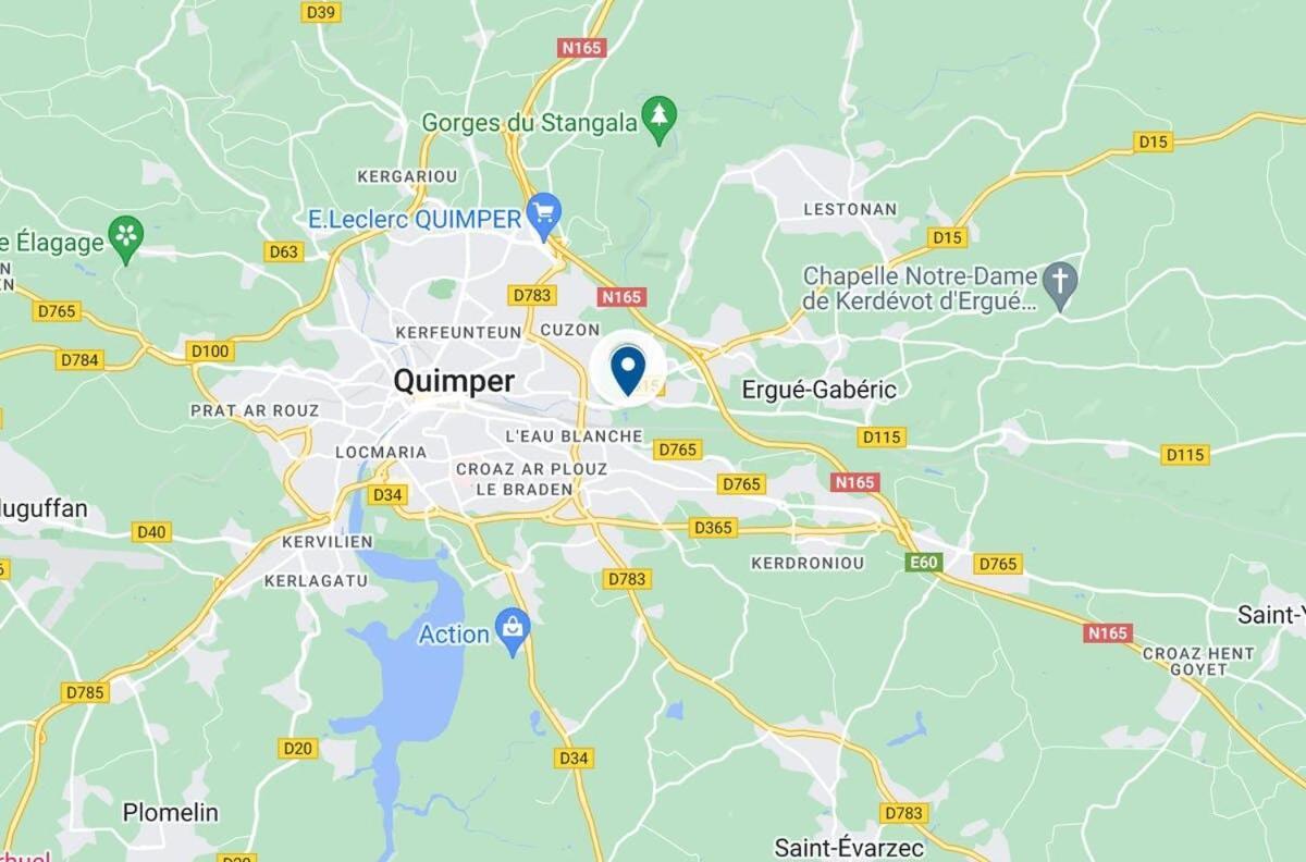 Off Apartman Ergué-Gabéric Kültér fotó